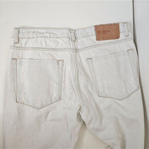NWT One Teaspoon BRANDO SAINTS BOYFRIEND Jeans Sz 29 Distressed Loose Trashed - Picture 10 of 10